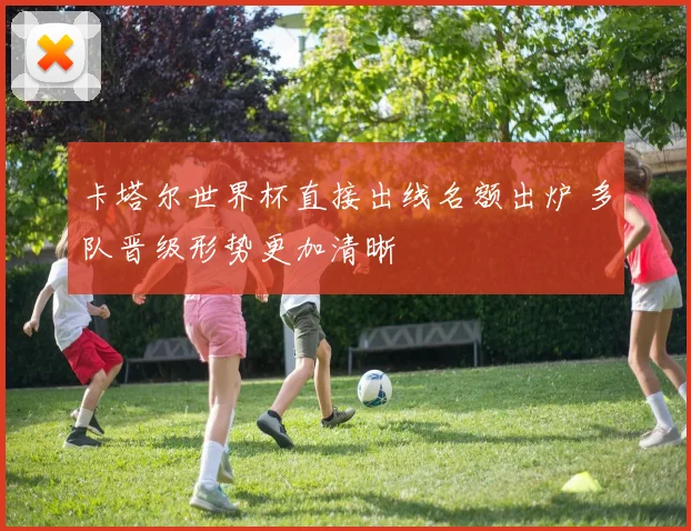 卡塔尔世界杯直接出线名额出炉 多队晋级形势更加清晰