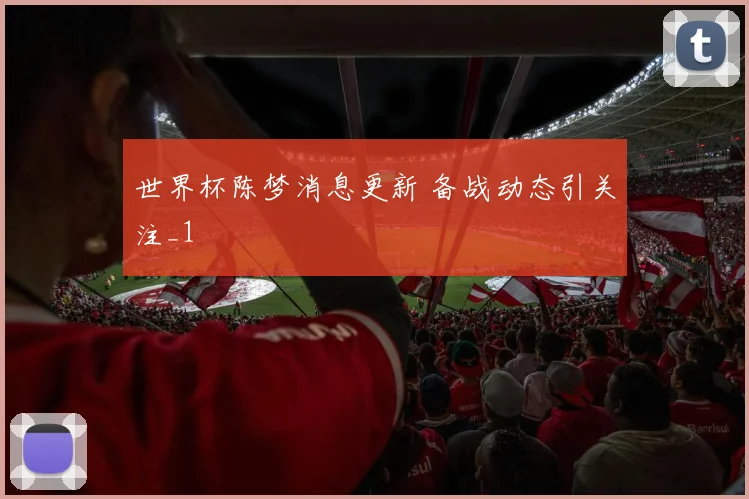 世界杯陈梦消息更新 备战动态引关注_1
